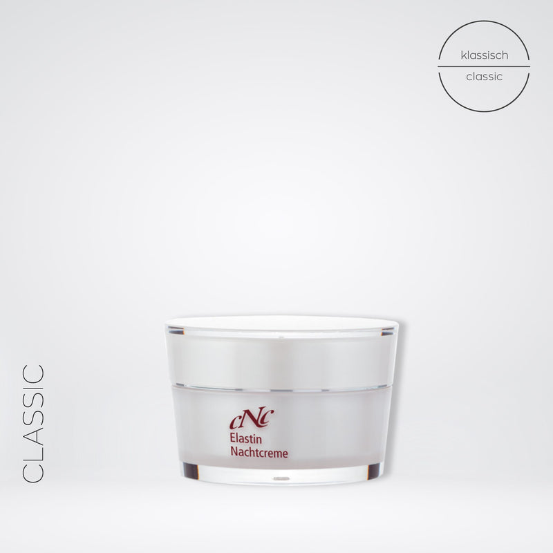 CNC Classic Elastin Nachtcreme für die reife und trockene Haut